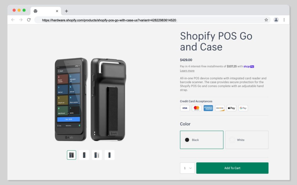 Shopify Retail Solutions (Point of Sale Capabilities)