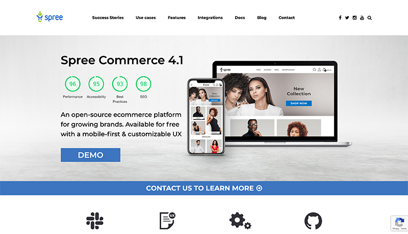 spree commerce - plateformes de commerce électronique open source et gratuites