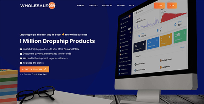 wholesalepage d'accueil 2b - le meilleur dropshipping fournisseurs