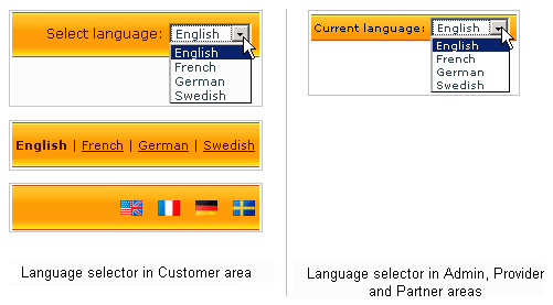 commerce électronique open source - X-Cart gestion des langues